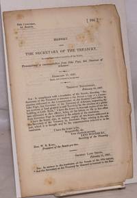 image of Report from the Secretary of the Treasury, in compliance with a resolution of the Senate, transmitting a communication from John Pope, late Governor of Arkansas. February 17, 1837. Read, and ordered to be printed