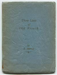 Three Lines of Old French