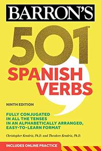 image of 501 Spanish Verbs