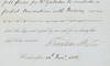 The Order to Follow Up the Gadsden Purchase with a Postal Convention in the Acquired Territory, Signed by President Franklin Pierce