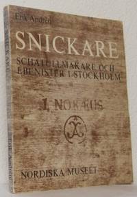 Snickare. Schatullmakare och ebenister i…