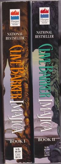 Imajica Book One 1 The Fifth Dominion Book Two 2 The Reconciliation By Clive 1952 Barker Paperback 5th Pintings 1995 From Nessa Books Sku 008944