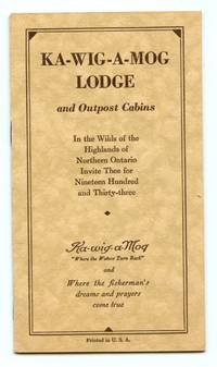 Ka-Wig-A-Mog Lodge and Outpost Cabins leaflet