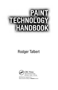 Paint Technology Handbook.