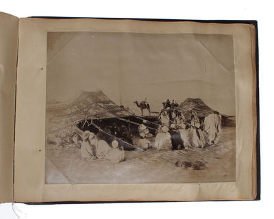 Album containing 146 albumen prints of Egypt from the 1870ies. - [MAGNIFICENT ALBUM WITH EARLY PHOTOGRAPS OF EGYPT INCLUDING SOME OF THE VERY EARLIEST OF THE SUEZ CANAL ] (photo 11)