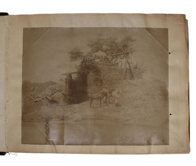 Album containing 146 albumen prints of Egypt from the 1870ies. - [MAGNIFICENT ALBUM WITH EARLY PHOTOGRAPS OF EGYPT INCLUDING SOME OF THE VERY EARLIEST OF THE SUEZ CANAL ] (photo 4)