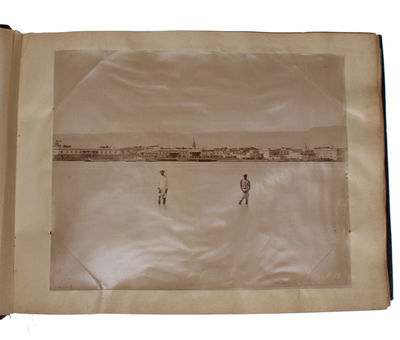 Album containing 146 albumen prints of Egypt from the 1870ies. - [MAGNIFICENT ALBUM WITH EARLY PHOTOGRAPS OF EGYPT INCLUDING SOME OF THE VERY EARLIEST OF THE SUEZ CANAL ] (photo 8)