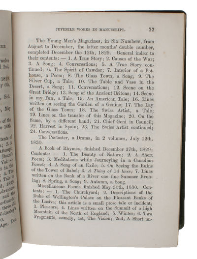The Life of Charlotte Brontë, Author of "Jane Eyre", "Shirley", "Villette", &c. Copyright Edition. In Two Volumes. 2 Vols. - [THE FIRST BIOGRAPHY OF BRONTË] (photo 6)