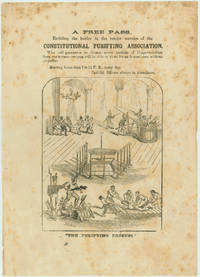 &quot;Free Pass... Constitutional Purifying Association&quot; by COPPERHEADS - 1864