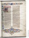 LIBER SUPER ETHICORUM ARISTOTELIS (Commentary on the Ethics of Aristotle);Illuminated manuscript on vellum By Thomas Aquinas