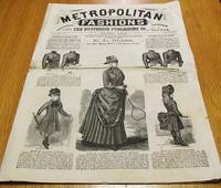 cover of METROPOLITAN FASHIONS, LONDON AND NEW YORK, Vol. XVIII, No. 4, April 1886:; Any sizes of the Patterns herein specified will be sent post-paid on receipt of price. E.L. Bliss, No. 365 Main Street, Hartford, Conn