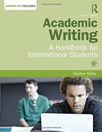 cover of Academic Writing: A Handbook for International Students