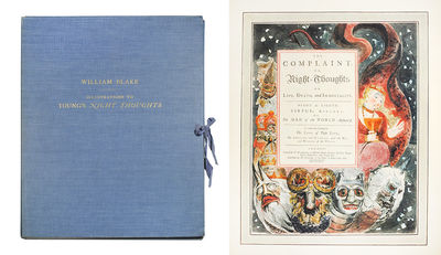 Illustrations to Young s Night Thoughts done in water-colour by William Blake... from the original water-colours in the library of William Augustus White, with an introductory Essay by Geoffrey Keynes