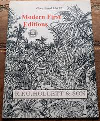 R F G HOLLETT & SON Occasional List 97 Modern First Editions