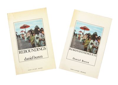 Rebondissements: un essai de Daniel Buren, suivi de 7 planches & 7 schémas