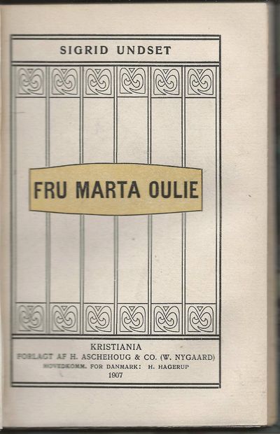 Fru Marta Oulie