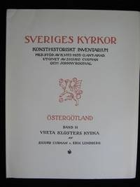 SVERIGES KYRKOR. KONSTHISTORISKT INVENTARIUM.…