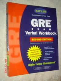 image of GRE Exam VERBAL WORKBOOK (SECOND EDITION)