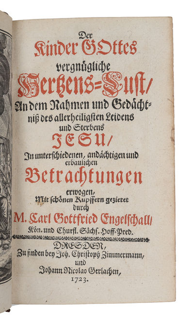 Der Kinder Gottes vergnügliche Hertzens-Lust, an dem Nahmen und Gedächtniss des allerheiligsten Leidens und Sterbens Jesu. (photo 2)