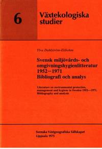 Svensk miljövårds- och omgivningshygienlitteratur…