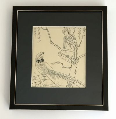 Wiener Werkstatte Original Art Signed