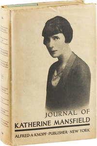Journal of Katherine Mansfield by MANSFIELD, Katherine (author) and J. Middleton Murry - 1927