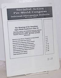 Socialist Action Pre-World Congress Internal Discussion Bulletin. (No. 14, 1991)
