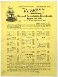 J.W. Huston & Co. Wholesale Commission Merchants Circular