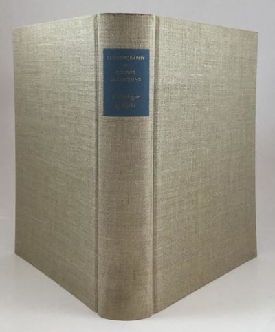 Choreography by George Balanchine. A Catalogue of…