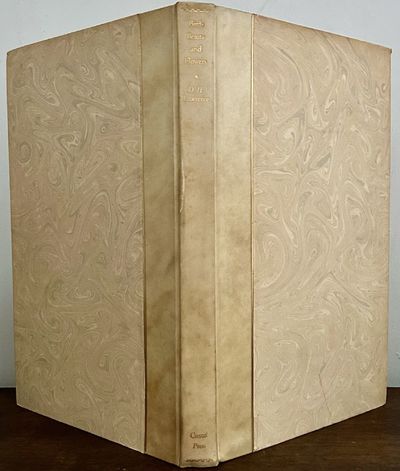 London: Cresset Press, Ltd, 1930. Hardcover. Orig. quarter vellum spine and marbled boards. Teg. Nea...
