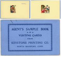 Agent's Sample Book of Visiting Cards from Keystone Printing Co., North Branford, Conn