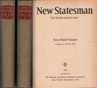 THE NEW STATESMAN AND NATION. The Week-end Review. Sixty-Third - Sixty-Fourth Volume (New...