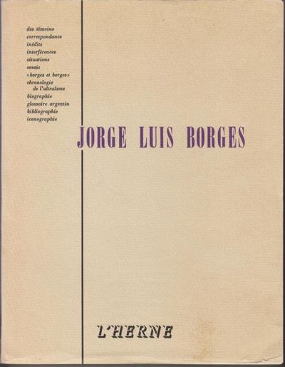 Jorge Luis Borges.