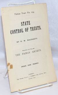 image of State Control of Trusts