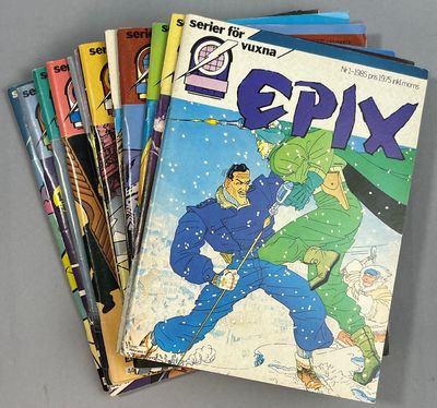 Epix 1985:1-12. [Utg. av] RSR Epix AB.