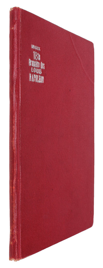 Der 18the Brumaire des Louis Napoleon [in: Die Revolution, eine Zeitschrift in zwanglosen Heften. Herausgegeben von J. Weydemeyer. Erstes Heft]. - [THE MOST IMPORTANT PROPOSITIONS IN THE MARXIST TEACHING ON THE STATE] (photo 2)