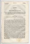 Letter from the Secretary of War. . . Plan Proposed for the Defence of the Western Frontier; Also, What Tribes of Indians Inhabit the Country Immediately West of Arkansas and Missouri