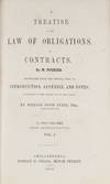 View Image 1 of 2 for A Treatise on the Law of Obligations, Or Contracts. Philadelphia, 1853 Inventory #82512