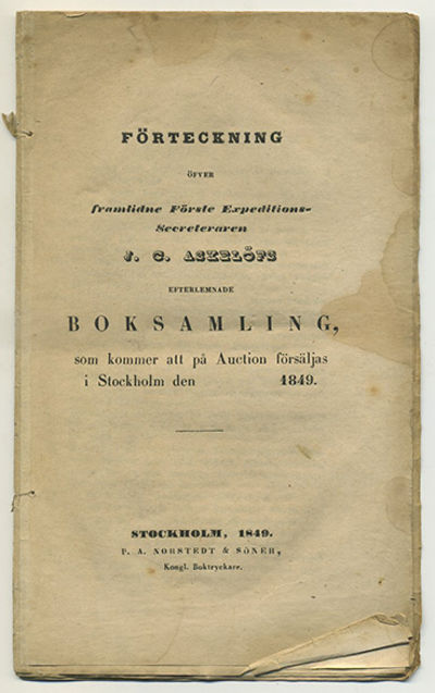 Förteckning öfver framlidne första…