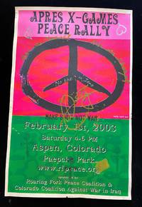 ANTI-IRAQ WAR POSTER, ASPEN, 2003