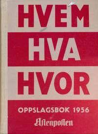 Hvem Hva Hvor 1956
