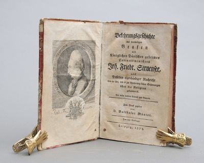 Bekehrungsgeschichte des vormaligen Grafen und Königl. Dänischen Geheimen Cabinetsministers Joh. Fried. Struensee nebst Desselben eigenhändiger Nachricht von der Art, wie er zur Aenderung seiner Gesinnungen über die Religion gekommen ist. (photo 2)