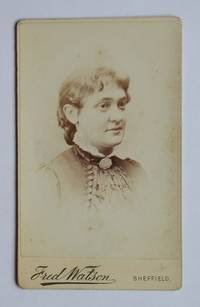 Carte De Visite Photograph: A Portrait a a Young Woman. by Fred Watson - from N. G. Lawrie Books. (SKU: 48085)