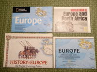Europe: Set of 4 (National Geographic Maps)