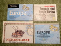 Europe: Set of 4 (National Geographic Maps) by NatGeo - 1980s