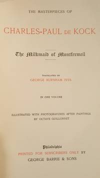 image of The Milkmaid of Montfermeil
