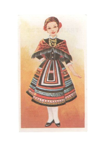 Cromos: Trajes tipicos de todo el mundo numero 090: Guadalajara by