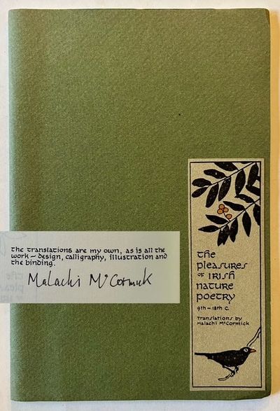 The Pleasures of Irish Nature Poetry (9th-18th C.)