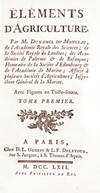 Elements D'Agricultures.  Two vols.