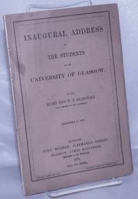 image of Inagural Address to the Students of the University of Glasgow, December 5, 1879